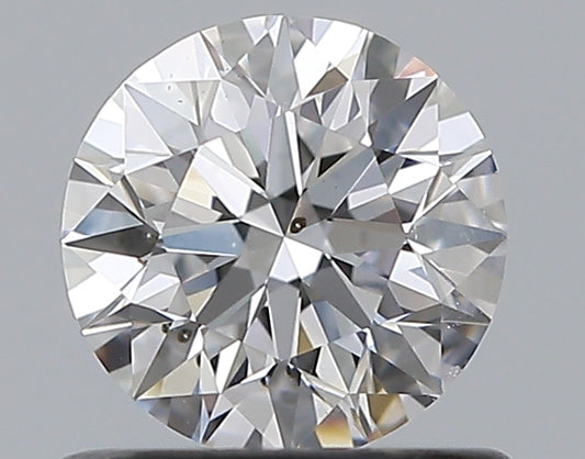 0.65CT ROUND SI1 D WH