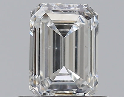 0.59CT EMERALD SI1 E WH