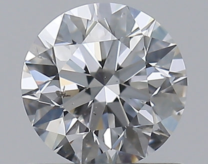 0.69CT ROUND SI2 E WH