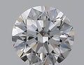 0.63CT ROUND SI1 F WH