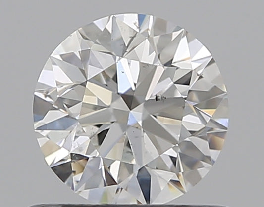 0.62CT ROUND SI1 F WH