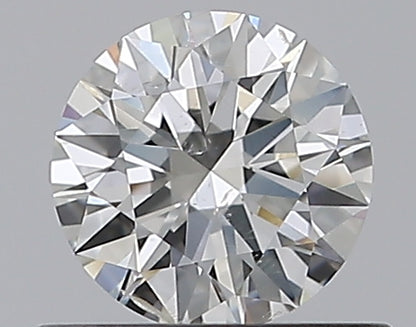 0.55CT ROUND SI2 G WH