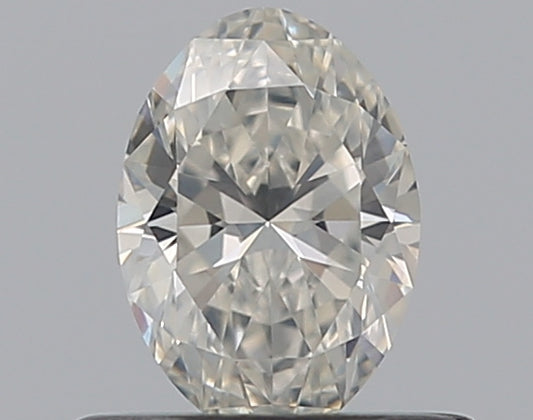 0.45CT OVAL SI2 H WH