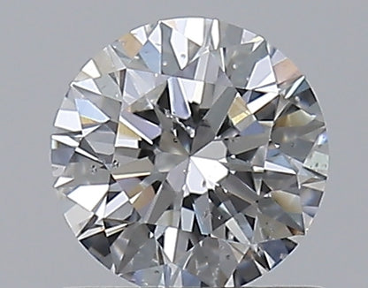 0.70CT ROUND SI2 E WH