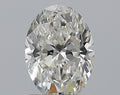 0.90CT OVAL SI1 H WH