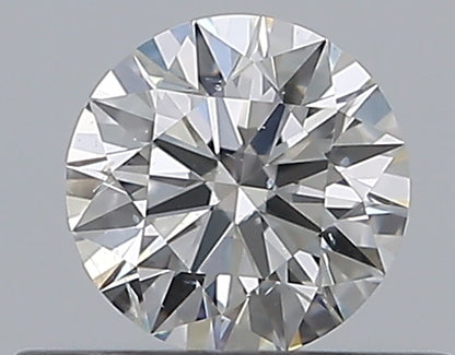0.37CT ROUND SI2 F WH