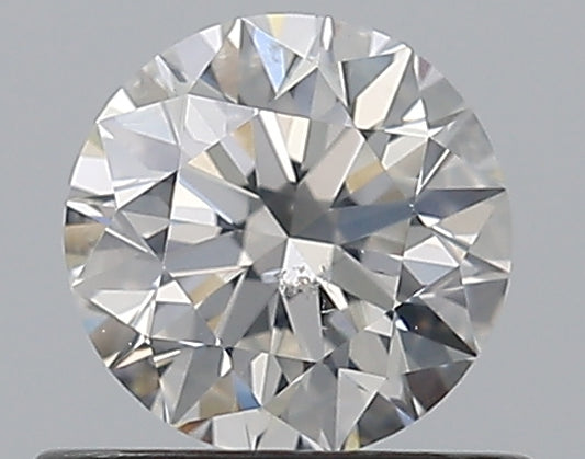 0.57CT ROUND SI2 G WH