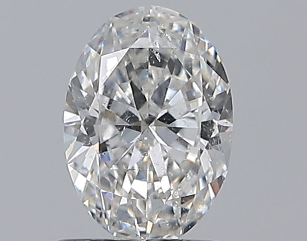 0.80CT OVAL I1 G WH