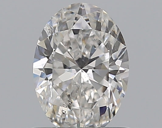 0.71CT OVAL SI1 E WH