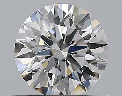 0.60CT ROUND VVS1 D WH