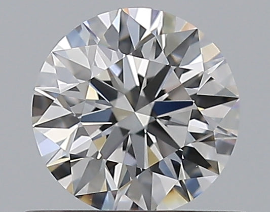0.60CT ROUND VVS1 D WH