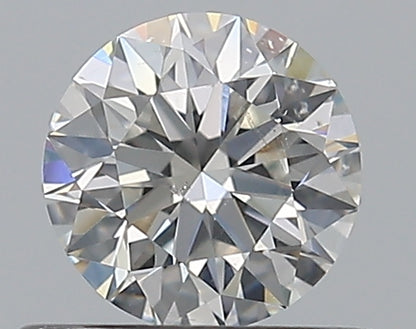 0.55CT ROUND SI1 G WH