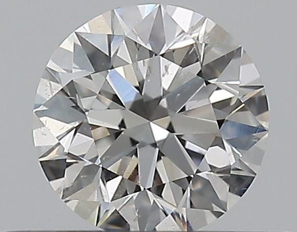 0.38CT ROUND SI2 G WH