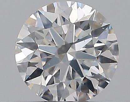 0.38CT ROUND SI1 F WH