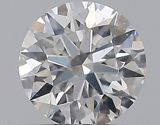 0.38CT ROUND SI1 F WH