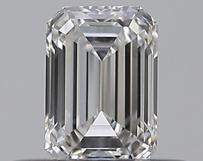 0.29CT EMERALD VVS2 E WH