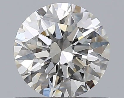 0.59CT ROUND SI1 I WH