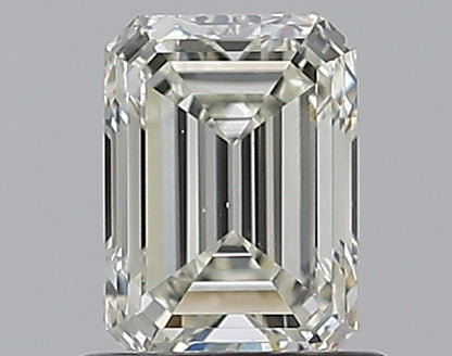 0.80CT EMERALD VS2 J WH
