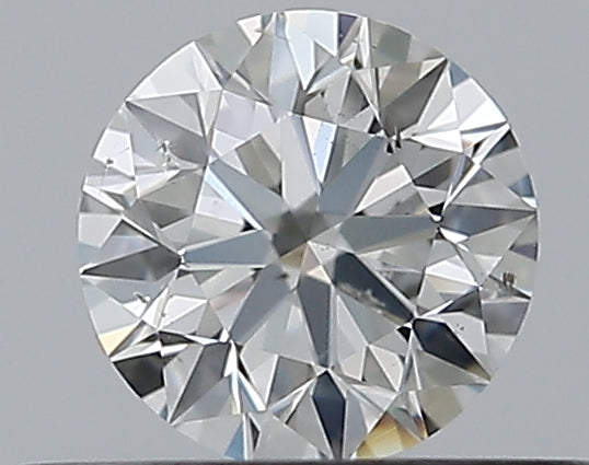 0.38CT ROUND SI2 G WH