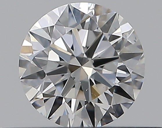 0.35CT ROUND SI1 F WH