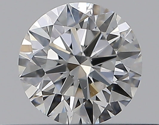 0.35CT ROUND SI1 F WH