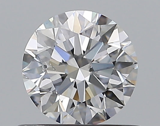 0.61CT ROUND SI1 D WH