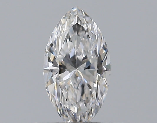0.45CT MARQUISE VVS2 D WH