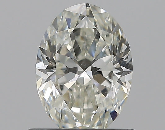 0.80CT OVAL SI2 J WH