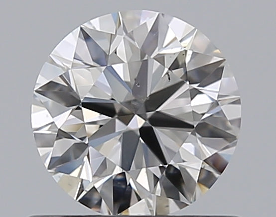 0.58CT ROUND SI1 F WH
