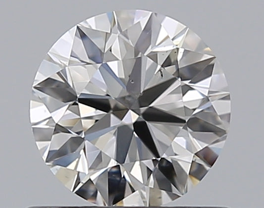 0.58CT ROUND SI1 F WH