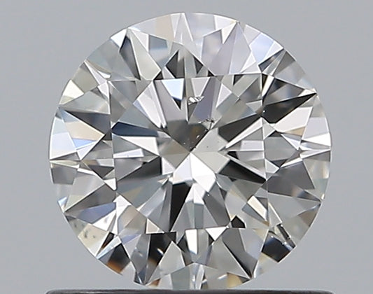 0.70CT ROUND SI1 G WH