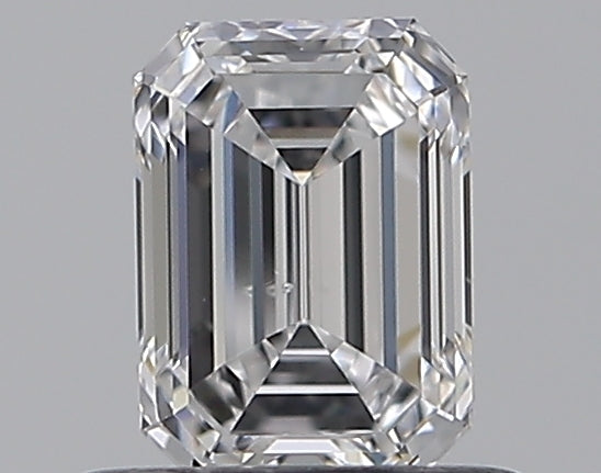 0.59CT EMERALD SI1 D WH
