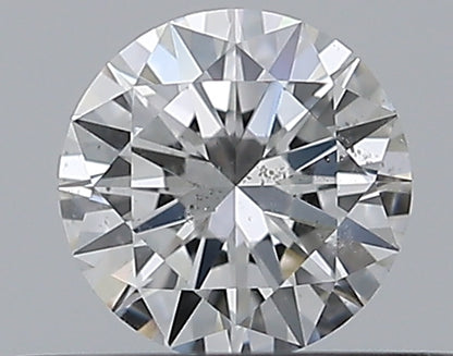0.35CT ROUND SI2 E WH