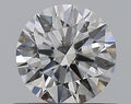 0.59CT ROUND SI1 F WH