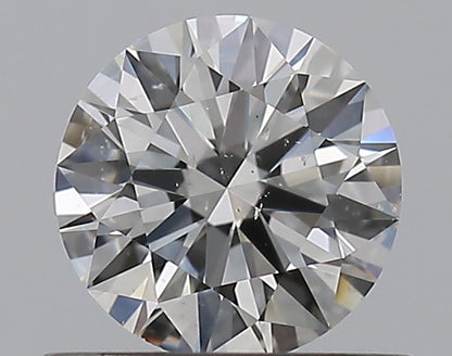 0.59CT ROUND SI1 F WH