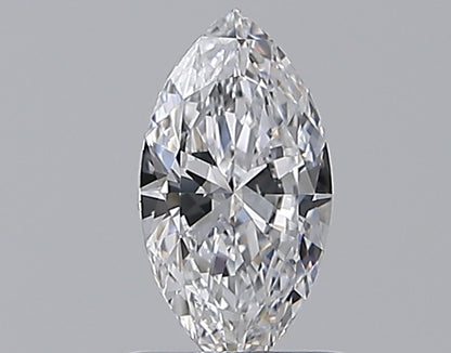 0.59CT MARQUISE VVS1 D WH
