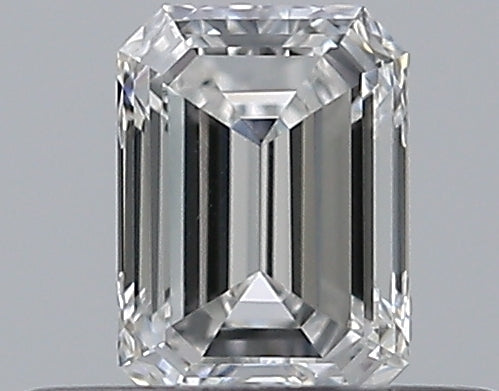 0.30CT EMERALD SI1 E WH