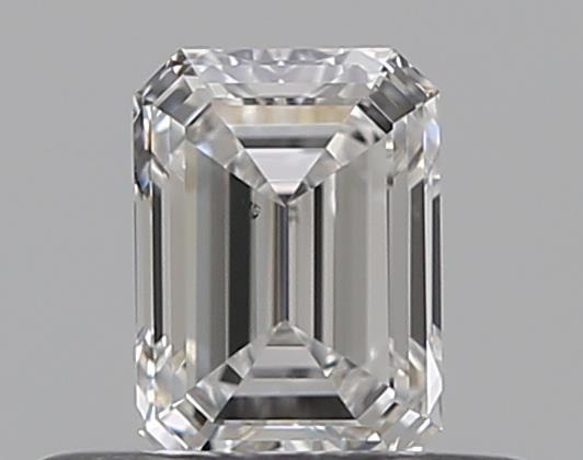0.35CT EMERALD SI1 E WH