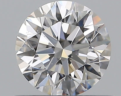 0.63CT ROUND SI1 D WH