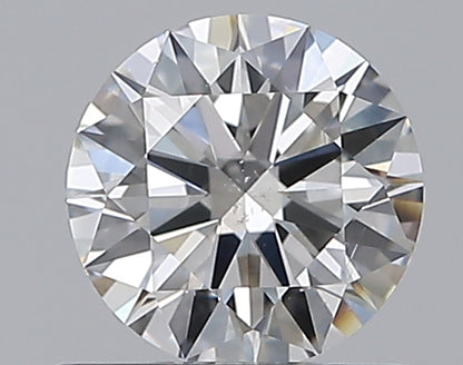 0.70CT ROUND SI1 G WH