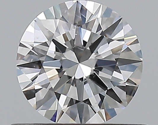 0.55CT ROUND SI1 D WH