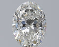 0.80CT OVAL SI1 G WH