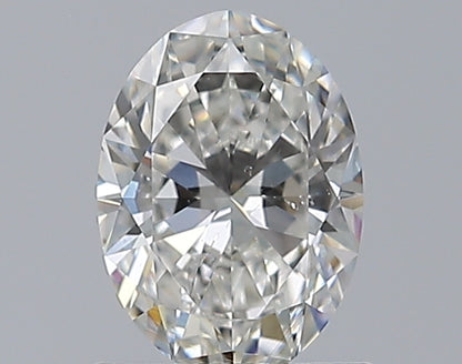 0.80CT OVAL SI1 G WH