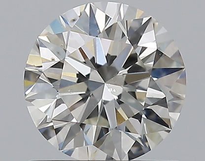 0.90CT ROUND SI1 H WH
