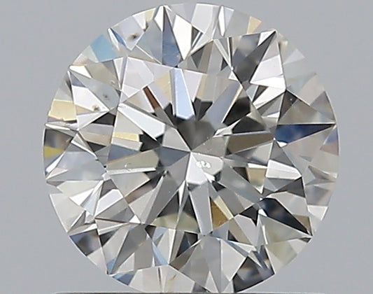 0.90CT ROUND SI1 H WH