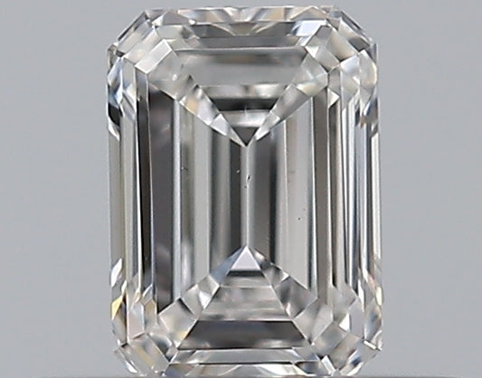 0.30CT EMERALD SI1 E WH