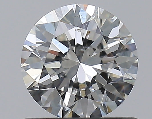0.70CT ROUND SI1 G WH