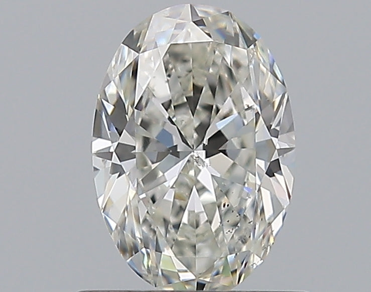 0.80CT OVAL SI2 H WH