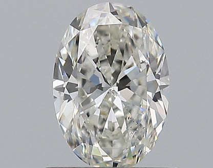 0.80CT OVAL SI2 H WH