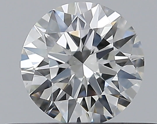0.38CT ROUND SI1 F WH